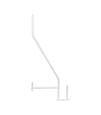 Galvanised temporary fence support stay
