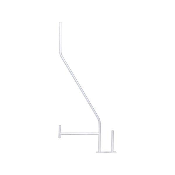 Galvanised temporary fence support stay