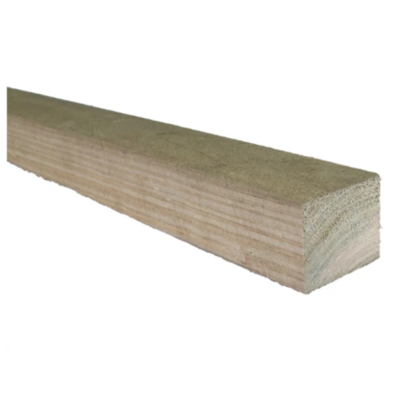 Timber rail for temporary hoarding
