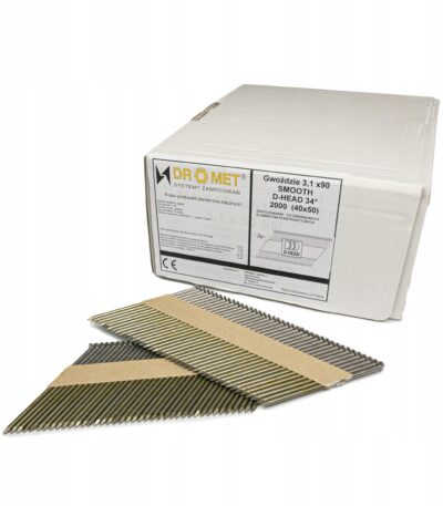 90mm smooth shank collated nails