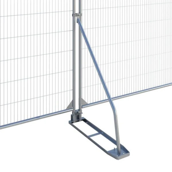 Zero-trip cranked fence stabiliser